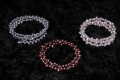 FWP Twisted Bracelet Purple, Red, & Pink